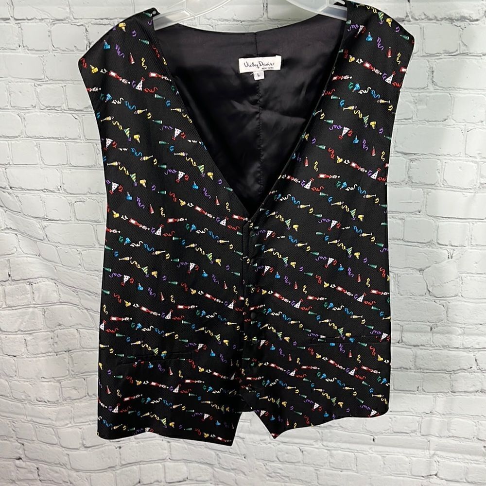 Happy New Year! Vicky Davis - New York Vest- Celebrations Birthday Size Large
